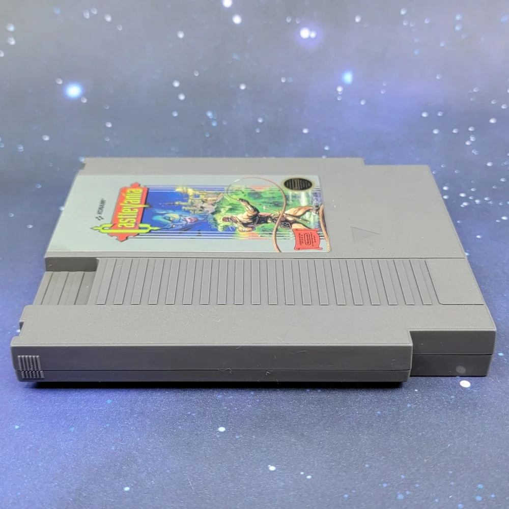 Castlevania Nintendo NES Konami 1985 Grey Cartridge NES-CV-USA Video Game